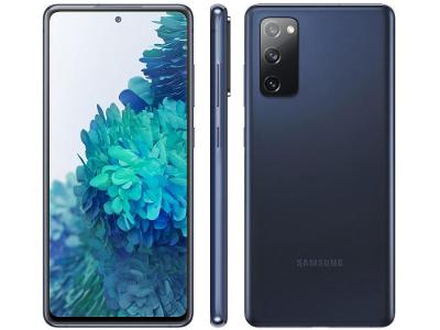 Smartphone Samsung Galaxy S20 FE 128GB Cloud Navy 4G 6GB RAM Tela 6,5” Câm. Tripla + Selfie 32MP