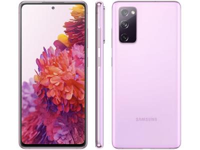 Smartphone Samsung Galaxy S20 FE 128GB Cloud Lavender 4G 6GB RAM Tela 6,5” Câm. Tripla + 32M