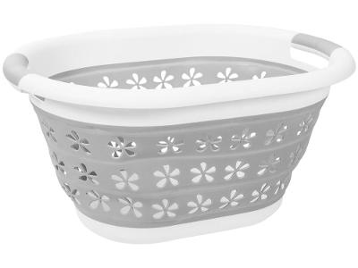 Cesto de Roupa Dobrável Oval 17L