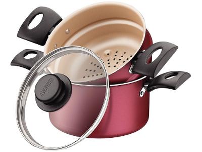 Cuscuzeira Tramontina Alumínio Antiaderente Turim 20266716 1,8L 16cm