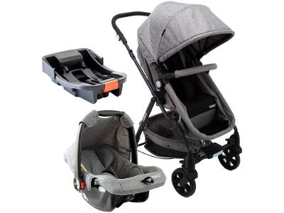 Carrinho de Bebê com Bebê Conforto Cosco Kids