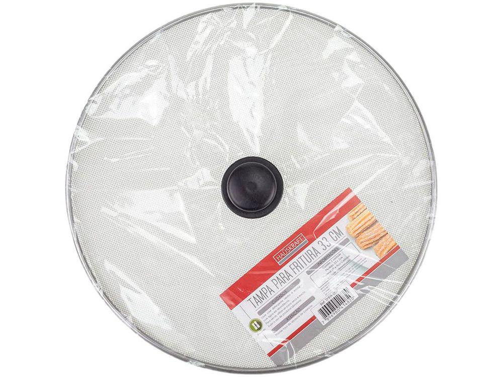 Tampa para Fritura de Polipropileno e Aço Carbono Hauskraft TMPA-007 33cm - 2