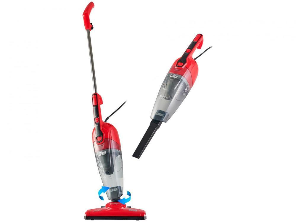 Aspirador de Pó 2 em 1 Wap 1000W Clean Speed Vermelho e Preto - 2