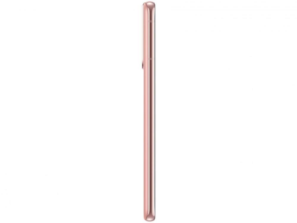 Smartphone Samsung Galaxy S21 128GB Rosa 5G 8GB RAM Tela 6,2” Câm. Tripla + Selfie 10MP - 8