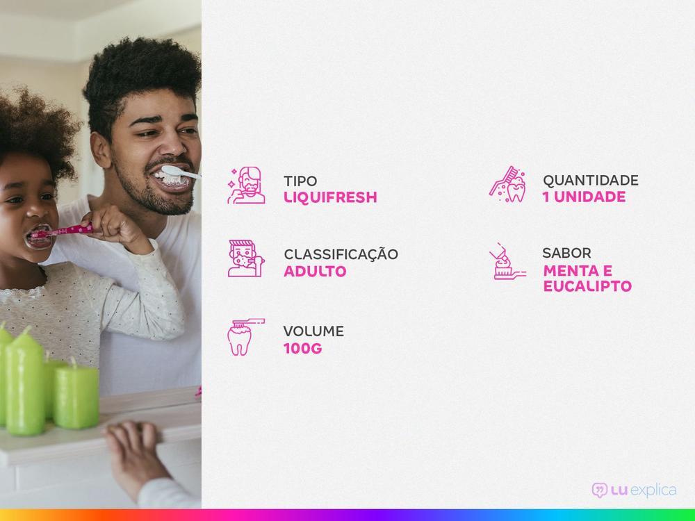 Gel Dental Close Up Liquifresh Ice 100g - 3