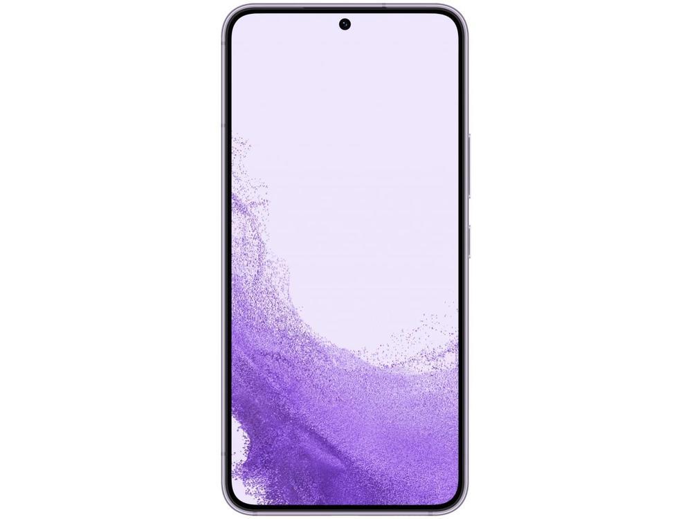 Smartphone Samsung Galaxy S22 128GB Violeta 5G Octa-Core 8GB 6,1" RAM Câm. Tripla + Selfie 10MP Dual Chip - 6