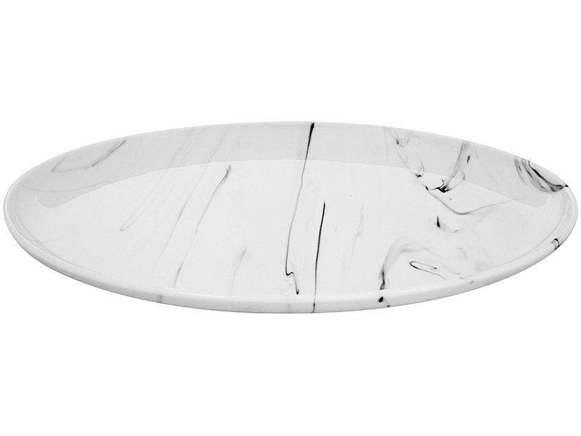 Travessa de Porcelana Oval 40,7x26,8cm Hauskraft - 1