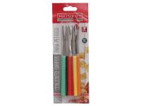 Jogo de Garfos para Petisco Hauskraft Inox - 2