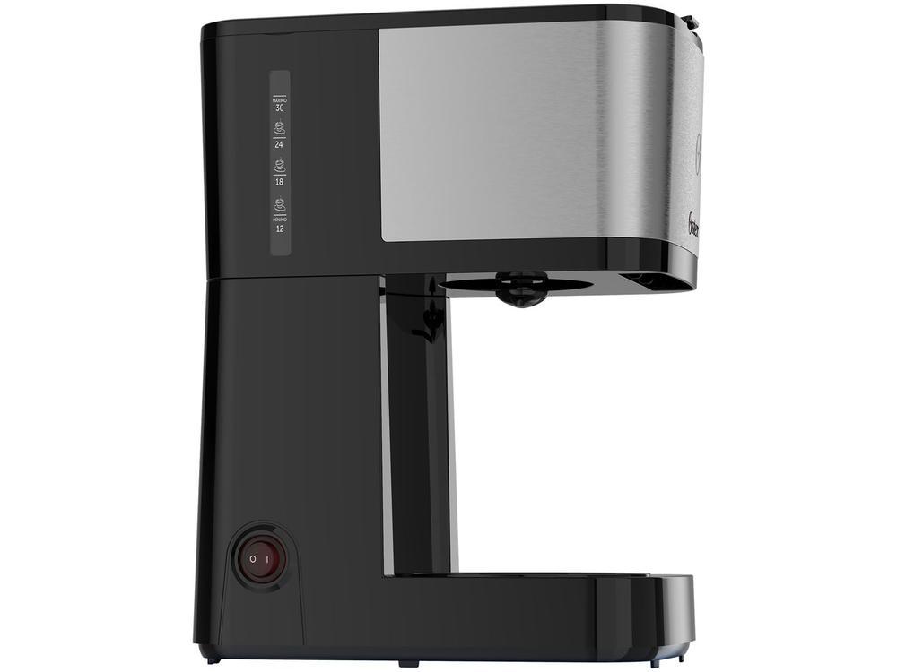 Cafeteira Elétrica Oster OCAF650 Jarra Inox 32 Cafés Preta - 4