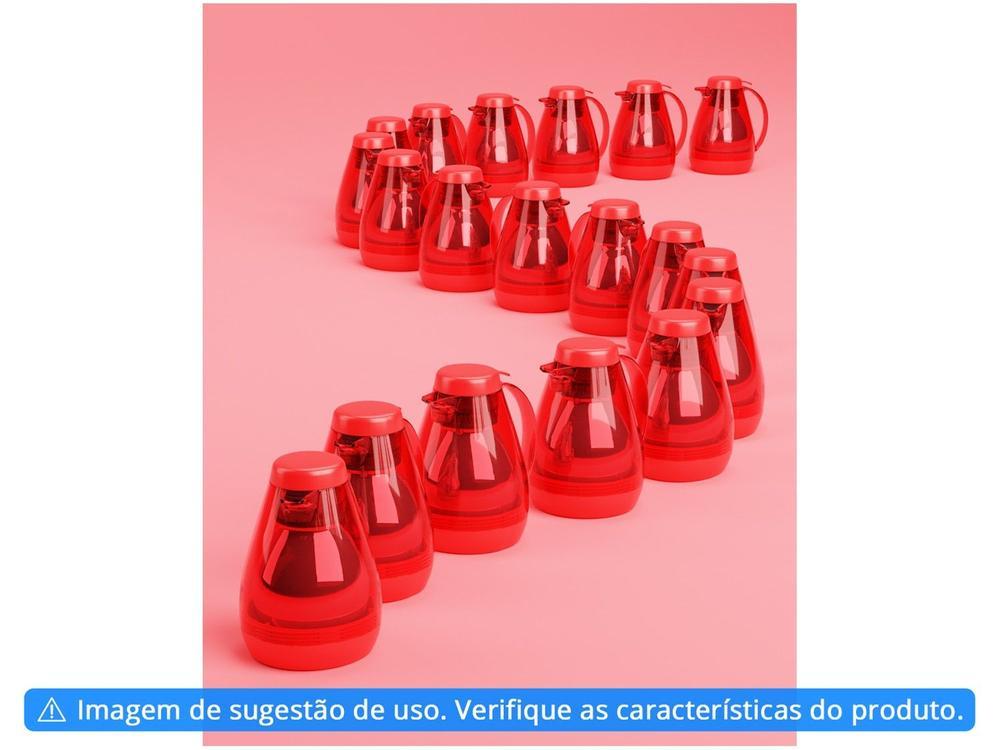 Bule Térmico 700ml Vermelho - 2