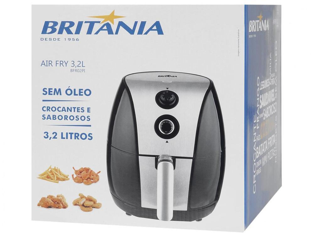 Fritadeira Elétrica Sem Óleo/Air Fryer Britânia - 9