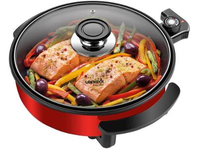 Panela Elétrica Lenoxx Easy Red 1250W 2,5L