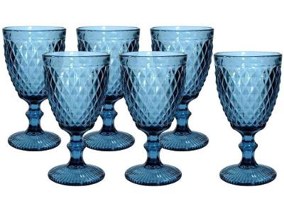 Jogo de Taças Vidro 6 Peças 300ml Casambiente