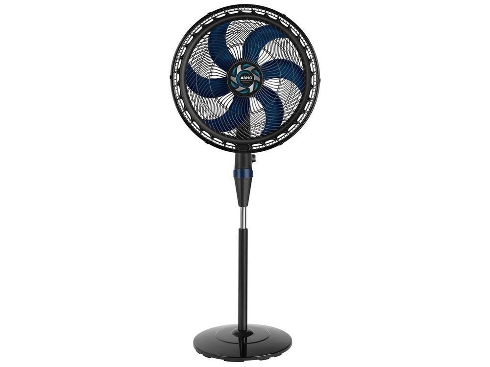 Ventilador de Coluna Arno Xtreme Force Breeze VB52 50cm 6 Pás 3 Velocidades Preto e Azul - 1