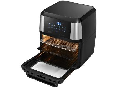 Fritadeira Elétrica sem Óleo/Air Fryer Elgin Oven Fry 4 em 1 Preta com Forno 12L