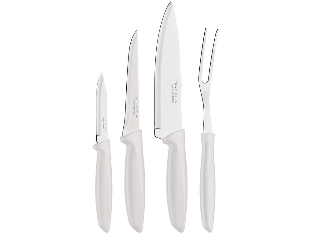 Jogo de Facas Tramontina Inox Plenus 4 Peças - 1