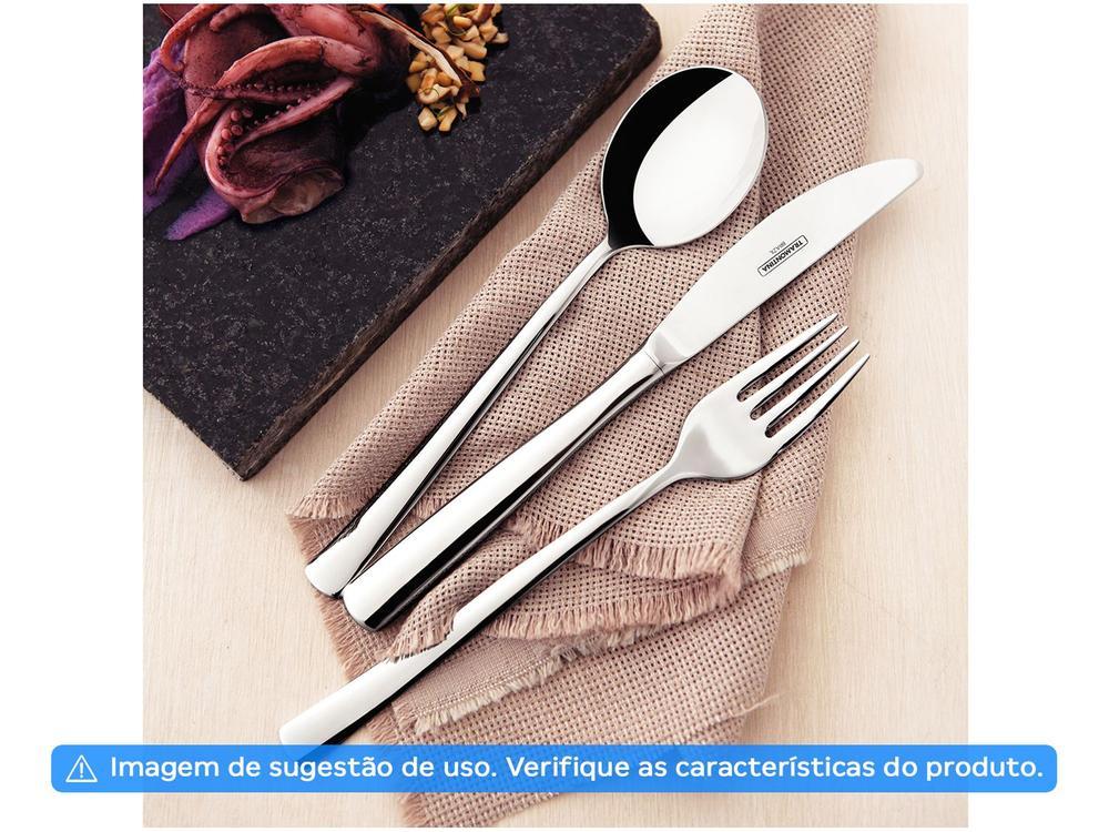 Faqueiro Tramontina Inox 101 Peças Berlin Brilho 66934214 com Estojo - 3