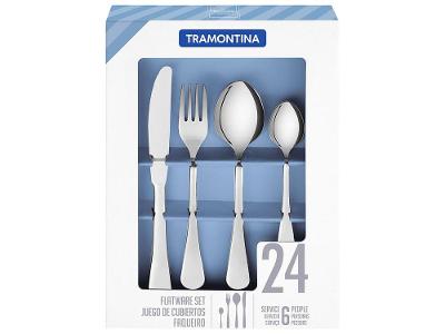 Faqueiro Tramontina Zurique 66986/005 Inox - 24 Peças