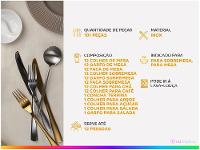 Faqueiro Tramontina Inox 101 Peças Zurique 66986030 - 2