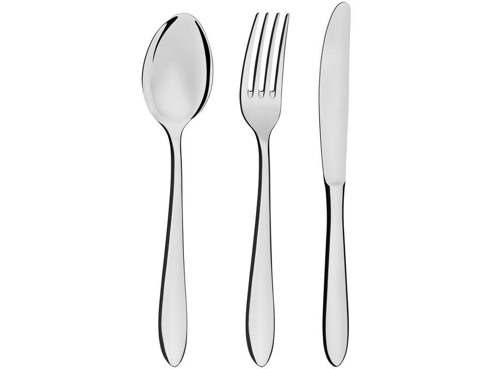 Faqueiro Tramontina Inox 76 Peças Satri 66982304 com Estojo - 3