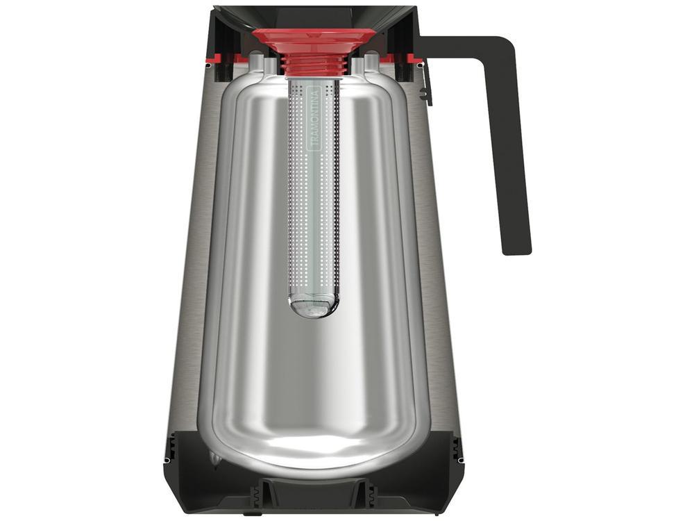 Bule de Chá e Café Térmico com Tampa e Infusor 300ml Tramontina Exata 61644034 - 5