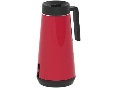 Bule de Chá e Café Térmico Vermelho com Tampa e Infusor 750ml Tramontina Exata 61644076