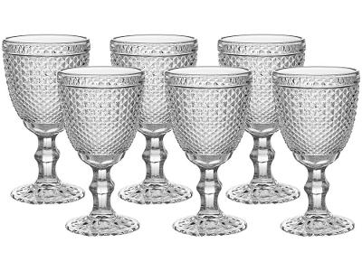 Jogo de Taças para Água de Vidro 320ml 6 Peças