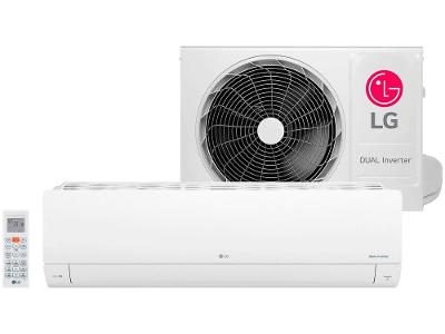 Ar-condicionado Split Hi-Wall LG Dual Inverter Voice +AI 12.000 BTUs Quente e Frio S3-W12JA31A