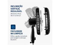 Ventilador de Coluna Mondial Super Power VSP-40C-NB 40cm 6 Pás 3 Velocidades Preto - 5