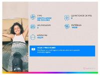 Ventilador de Coluna Mondial Super Power VSP-40C-NB 40cm 6 Pás 3 Velocidades Preto - 2