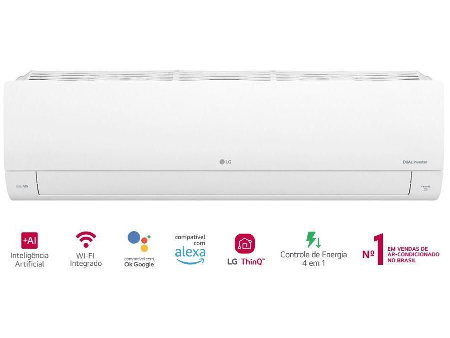 Ar-condicionado Split LG Dual Inverter 24.000 BTUs Frio Voice + AI S3NQ24K231B.EB2GAM1 - 6
