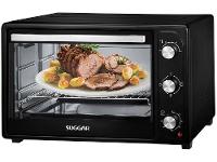 Forno Elétrico de Bancada Suggar Preto 50L com Grill - 1