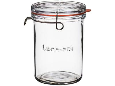 Pote de Vidro Hermético Luigi Bormioli com Tampa