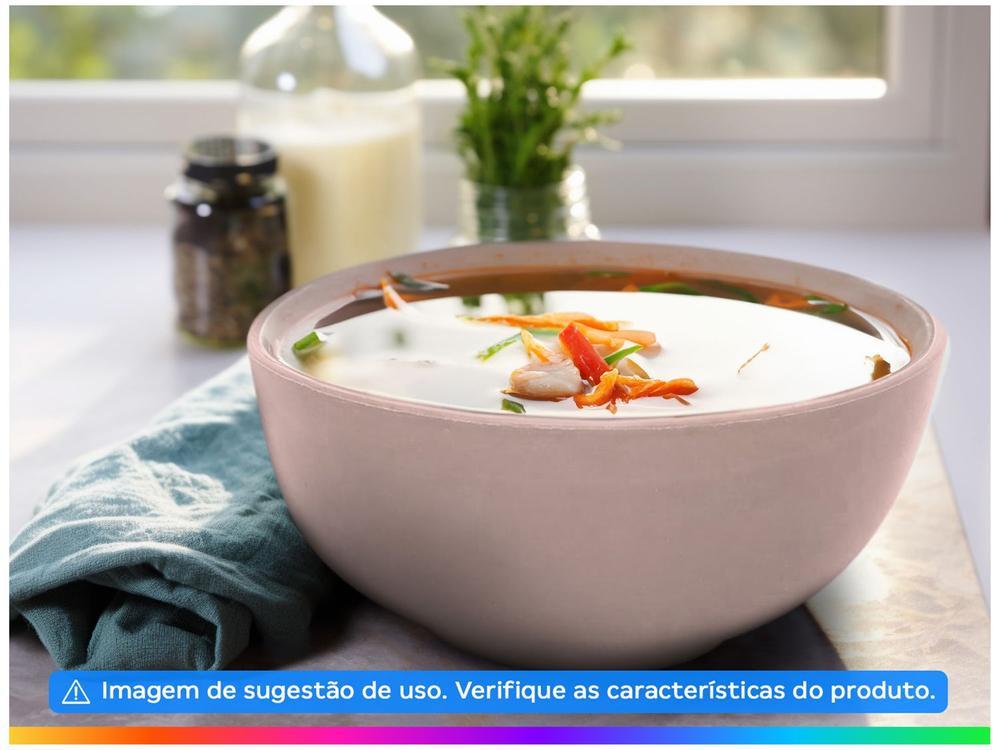 Bowl de Cerâmica Rosa Hauskraft Charlotte PCLN214/RS 580ml - 2