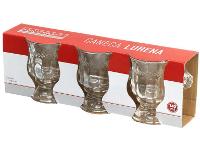 Jogo de Canecas de Vidro 140ml Hauskraft Lorena 3 Peças - 3