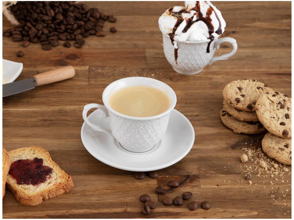 Jogo de Xícaras de Café de Porcelana 80ml Wembley - 9
