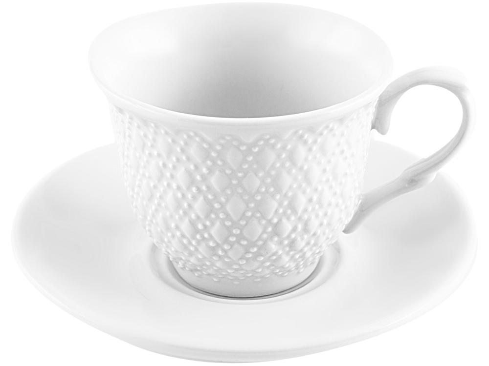 Jogo de Xícaras de Café de Porcelana 80ml Wembley - 10