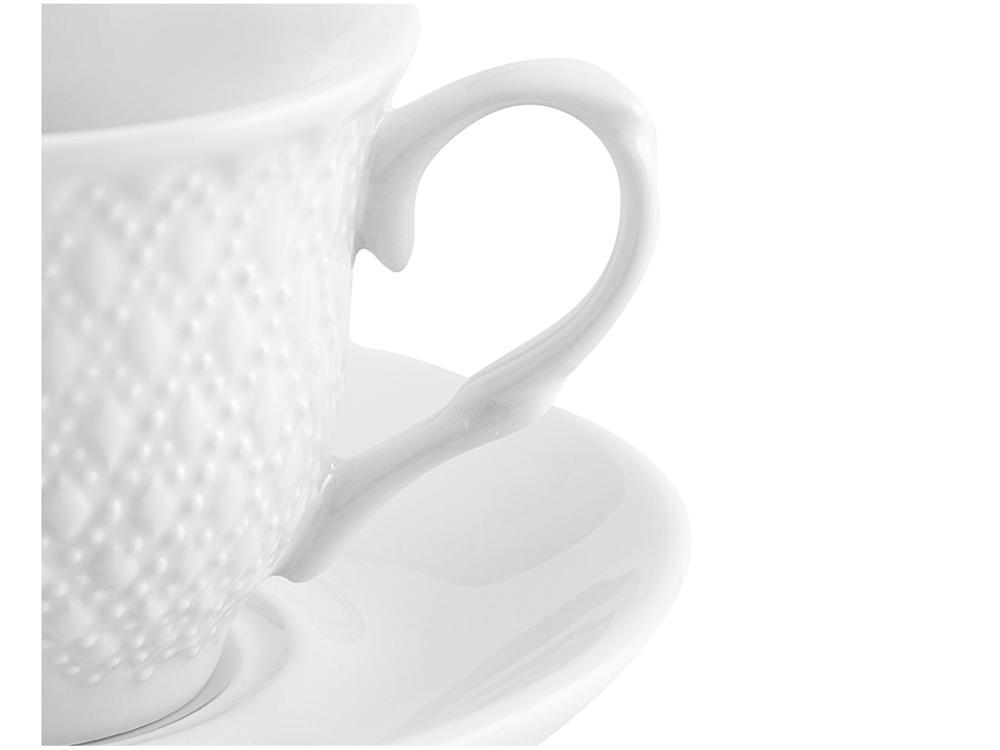 Jogo de Xícaras de Café de Porcelana 80ml Wembley - 13