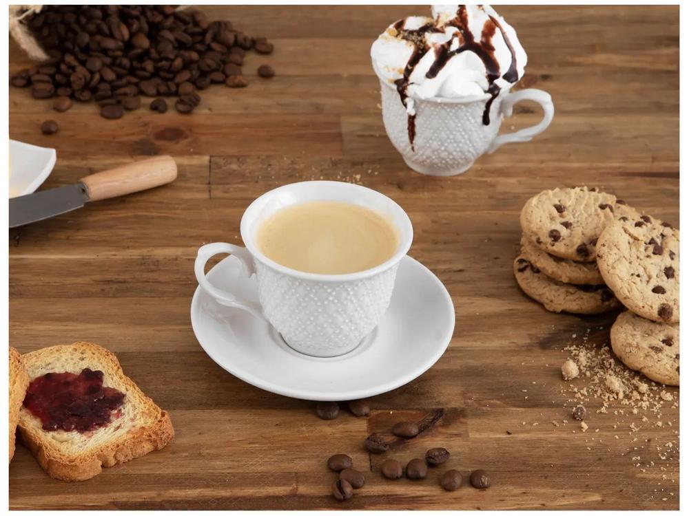 Jogo de Xícaras de Café de Porcelana 80ml Wembley - 2