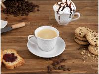 Jogo de Xícaras de Café de Porcelana 80ml Wembley - 9