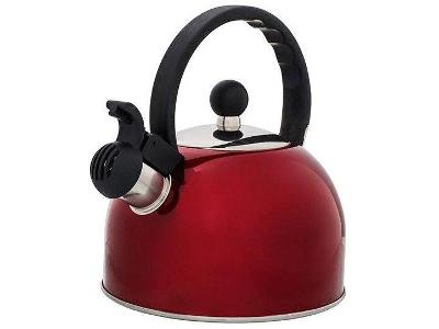 Chaleira Hauskraft com Apito Vermelha 2L