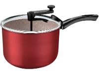 Panela Pipoqueira Tramontina Antiaderente de Alumínio 4,8L 22cm Vermelho Paris - 1