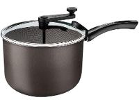 Panela Pipoqueira Tramontina Antiaderente de Alumínio 4,8L 22cm Chumbo Paris - 1