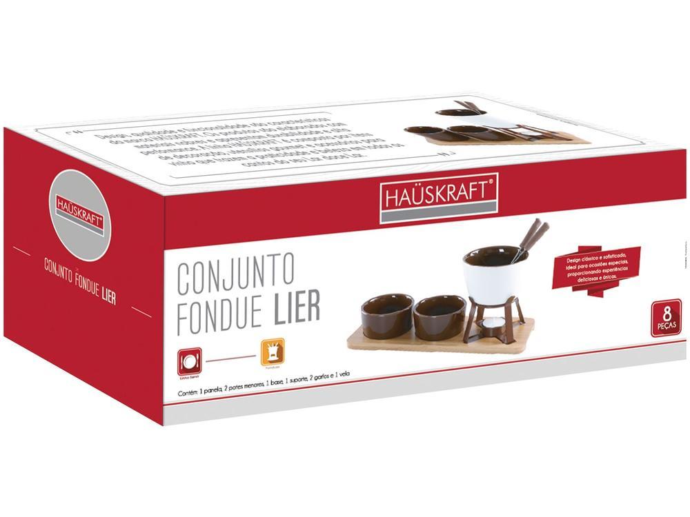 Conjunto Raclette e Aparelho de Fondue Cerâmica  - 2