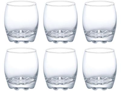 Jogo de Copos de Vidro 265ml 6 Peças Hauskraft Apolo