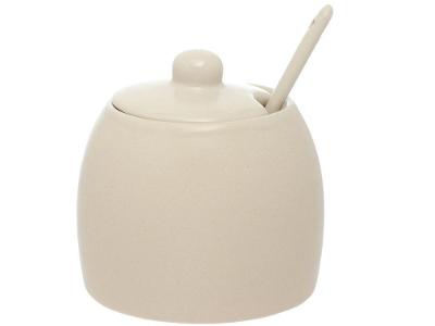 Açucareiro de Cerâmica com Colher Hauskraft Sarah