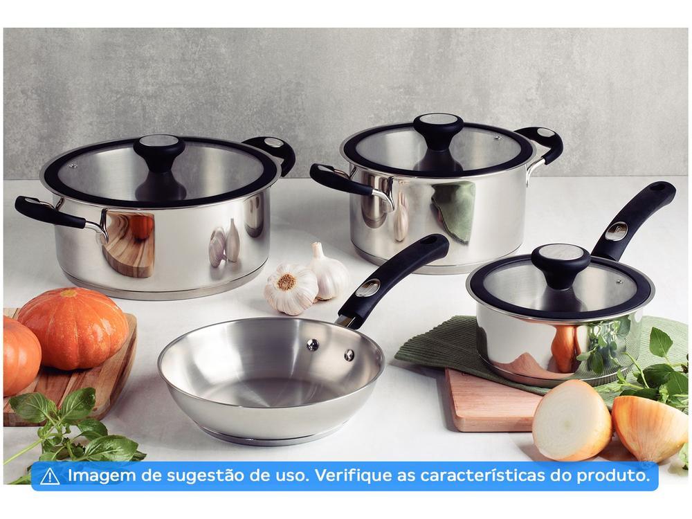 Frigideira Tramontina Inox Fundo Triplo Solar Silicone 62135240 24cm - 13