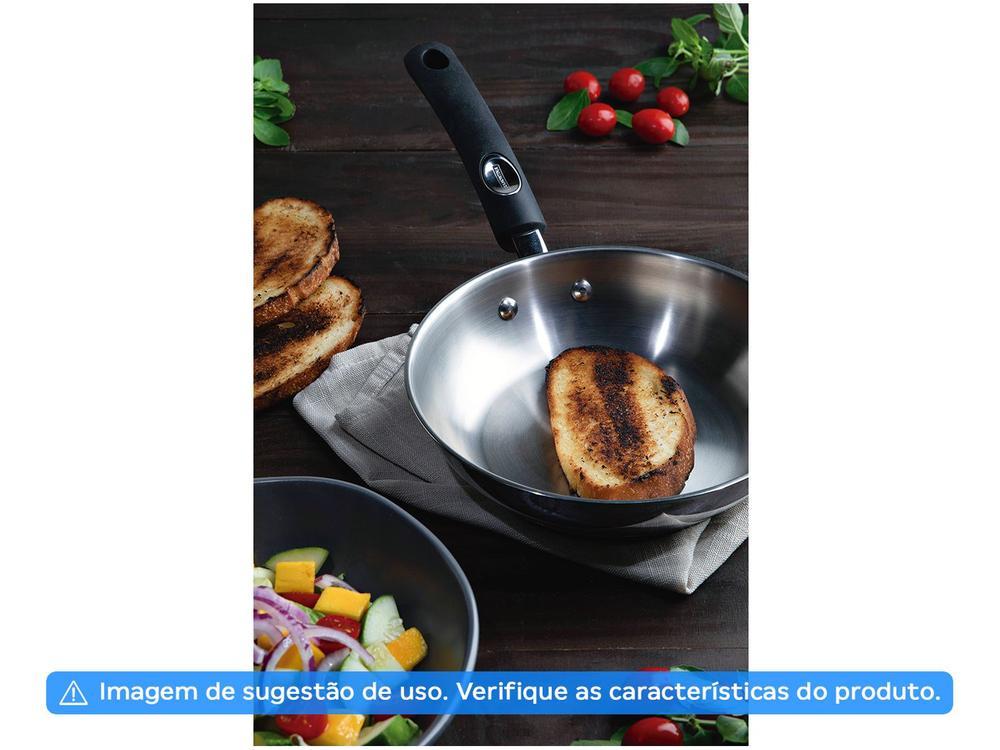 Frigideira Tramontina Inox Fundo Triplo Solar Silicone 62135240 24cm - 14