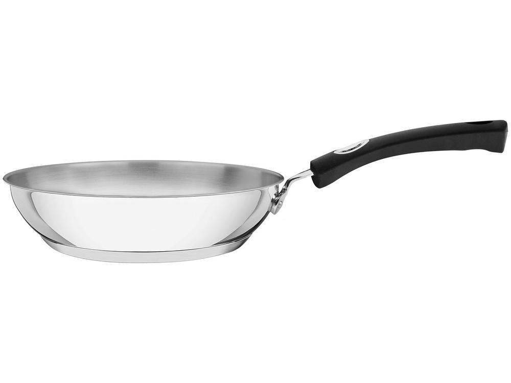 Frigideira Tramontina Inox Fundo Triplo Solar Silicone 62135240 24cm - 3