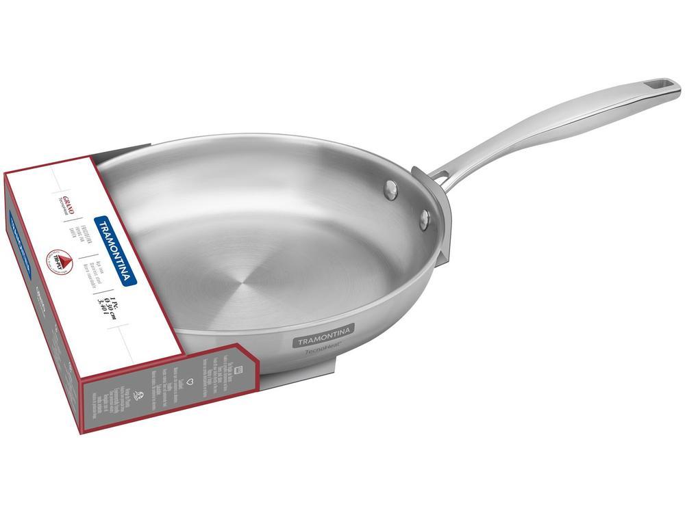 Frigideira Tramontina Inox Fundo Triplo Grano 62155300 30cm - 1